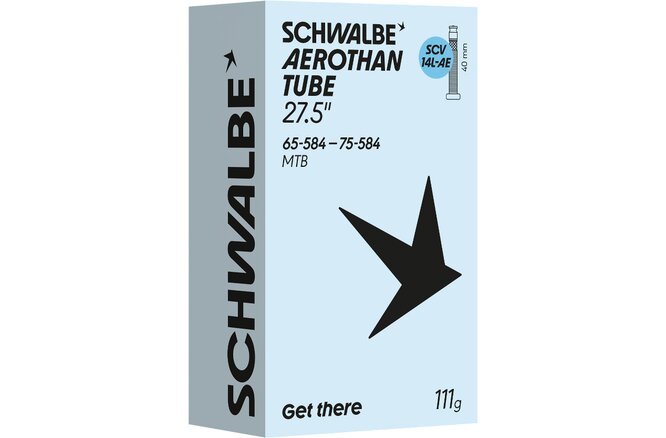 Schwalbe Schlauch SCV14L-AE Aerothan 27.5" 65/75-584 Clik... Valve 40mm