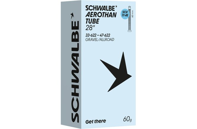 Schwalbe Schlauch SCV17-AE Aerothan 28" 33/47-622 Clik Valve... 60mm