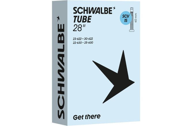Schwalbe Schlauch SCV15 28" 23/30-622/630 Clik Valve 40mm
