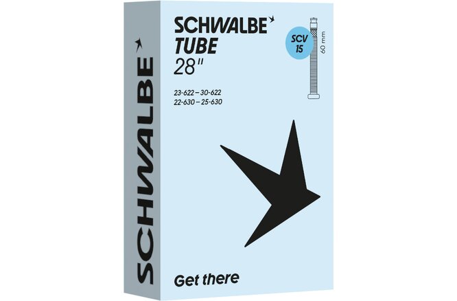 Schwalbe Schlauch SCV15 28" 23/30-622/630 Clik Valve 60mm