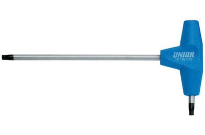 Unior Torxschlüssel mit T-Griff 193 TX T25 Griff - Polypropylen