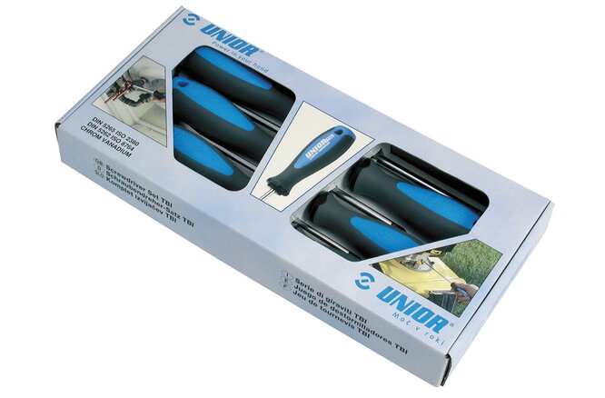 Unior Schraubenziehersatz 607 CS7 TBI 7-teilig