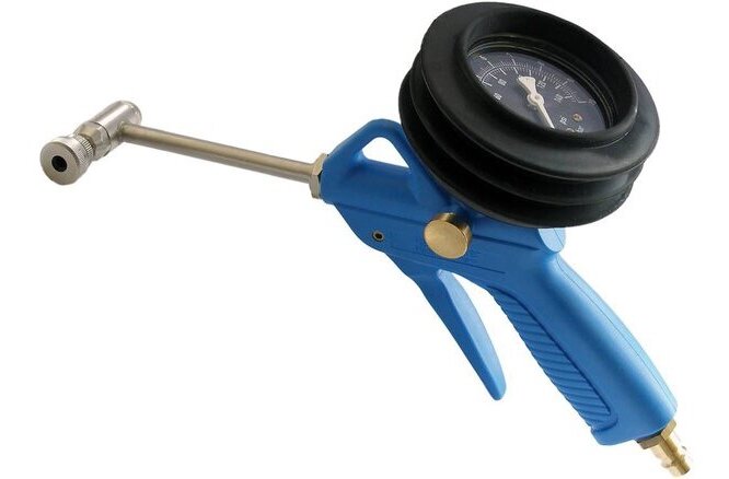 Pneufüllpistole mit Manometer 0-10 bar
