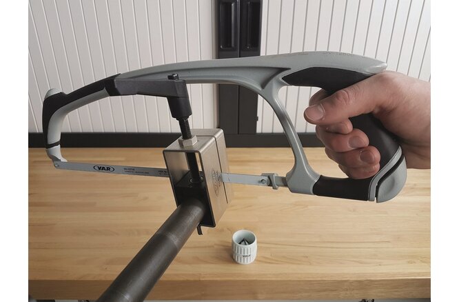 VAR Metallsägebogen mit einem Mi-Metall-Sägeblatt 300 mm DV-12800