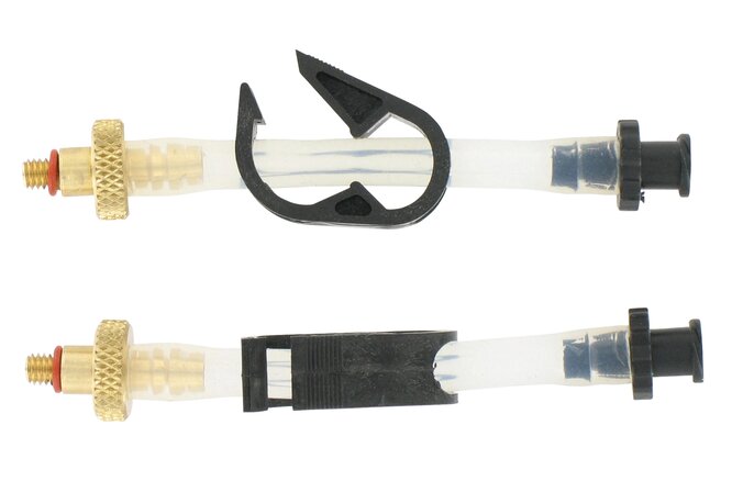 VAR Ersatzschläuche M4 Set à 2 Stk. zu Disc Entlüftungsset schwarz