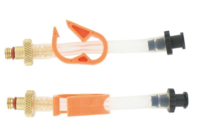 VAR Ersatzschläuche M6 Set à 2 Stk. zu Disc Entlüftungsset orange