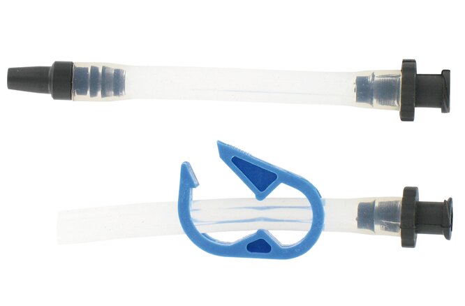 VAR Ersatzschläuche f. Hayes-Bremsen Set à 2 Stk. zu Disc... Entlüftungsset blau