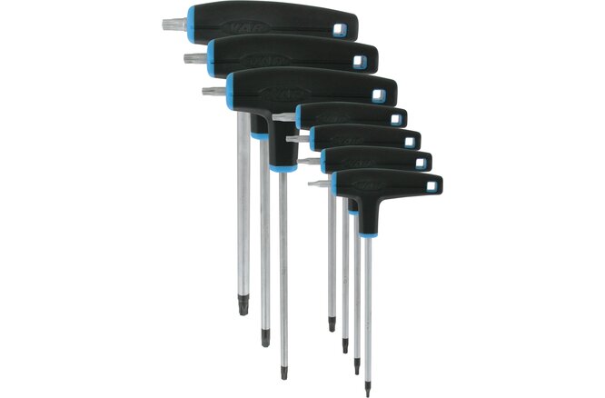 VAR Satz mit 7 Torx mit Griff CL-18200-70/40... T7/T10/T15/T20/T25/T30/T40