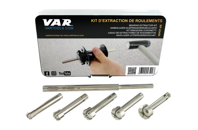 VAR Nabenlager-Auspresswerkzeug-Satz RP-43400