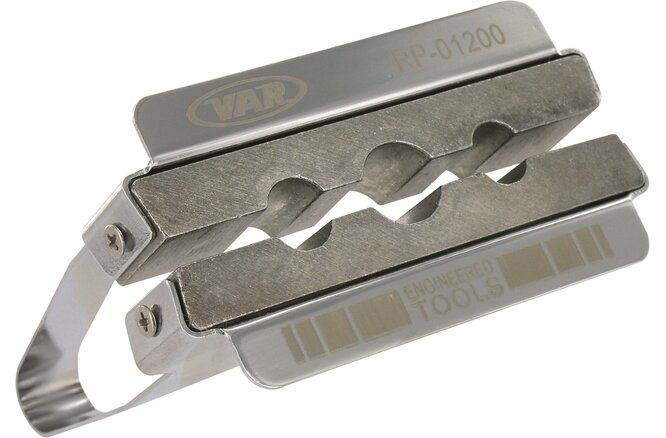 VAR Spannblock RP-01200 zum Einspannen von Rad- und... Pedalachsen