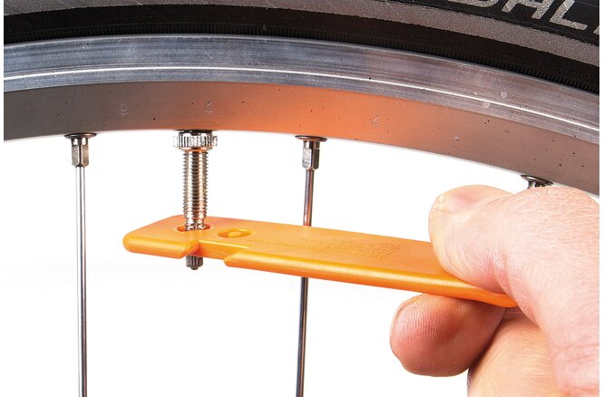 SKS Pneuhebel Set à 3 Stk. SV-Schlüssel und AV-Druckablass... inklusive orange