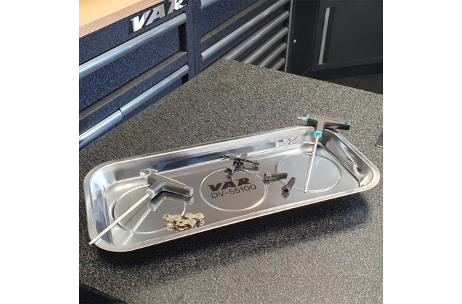 VAR Magnetische rechteckige Ablage für Teile DV-55100