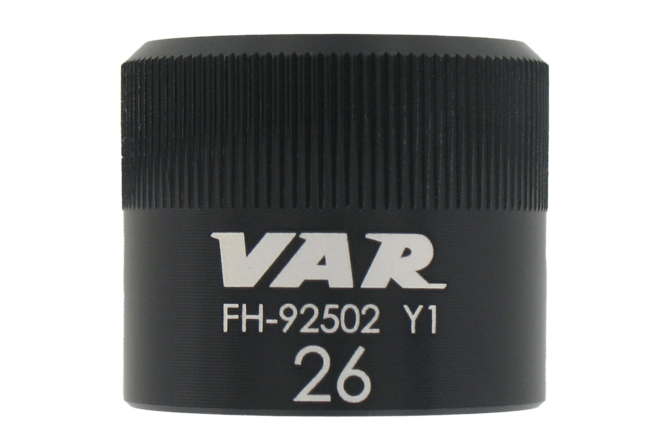 VAR Steckschlüssel 6-Kant 26mm schwarz FH-92502