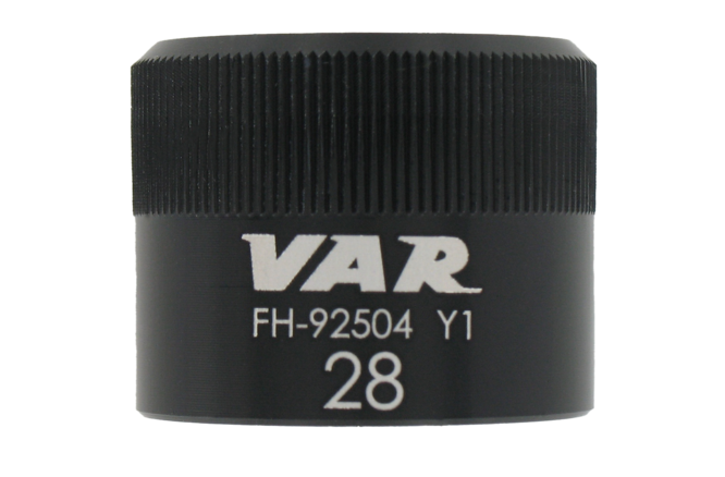 VAR Steckschlüssel 6-Kant 28mm schwarz FH-92504