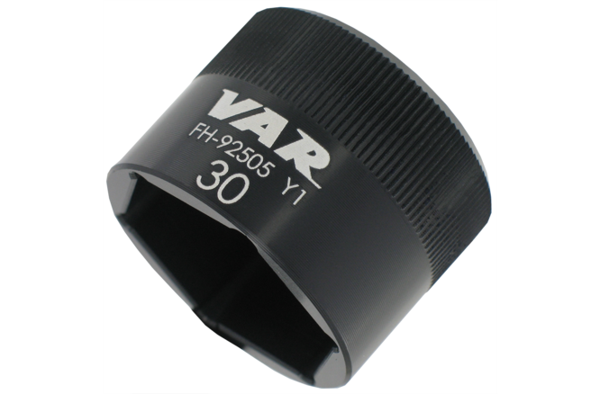 VAR Steckschlüssel 6-Kant 30mm schwarz FH-92505