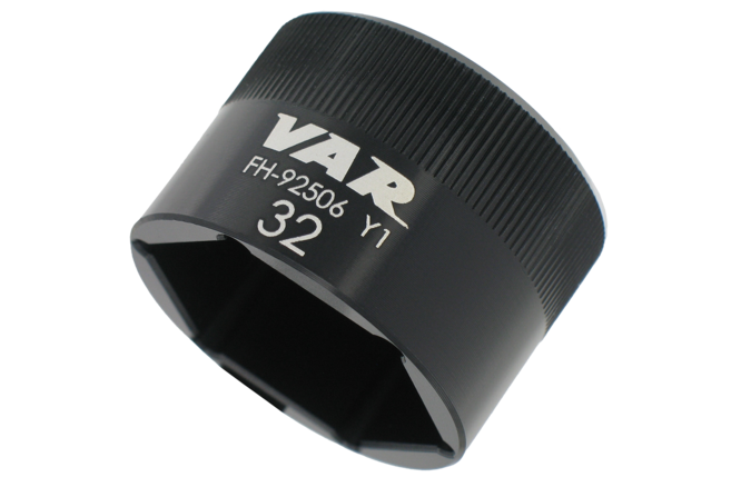 VAR Steckschlüssel 6-Kant 32mm schwarz FH-92506
