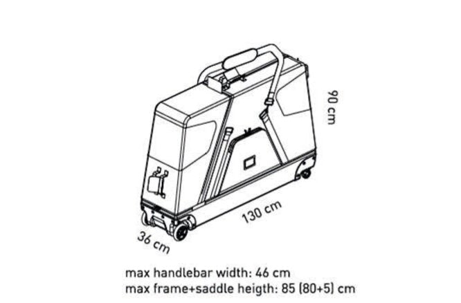 Elite Borson bike bag schwarz