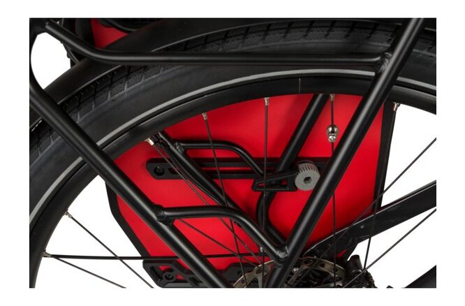 AGU Bike Bag SHELTER Large red