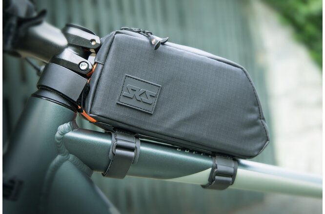 SKS Rahmentasche Urban Toptube Bag 650 ml mit Klettverschluss... schwarz