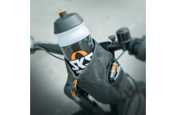 SKS Lenkertasche Urban Stem Bag 1250 ml mit Klettverschluss schwarz