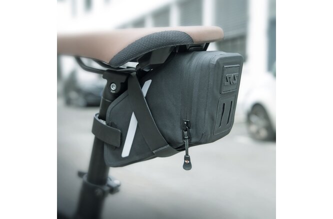 SKS Satteltasche Trail Saddle Bag M 900 ml mit Klettverschluss schwarz