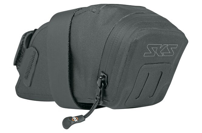 SKS Satteltasche Race Saddle Bag S 400 ml mit Klettverschluss schwarz