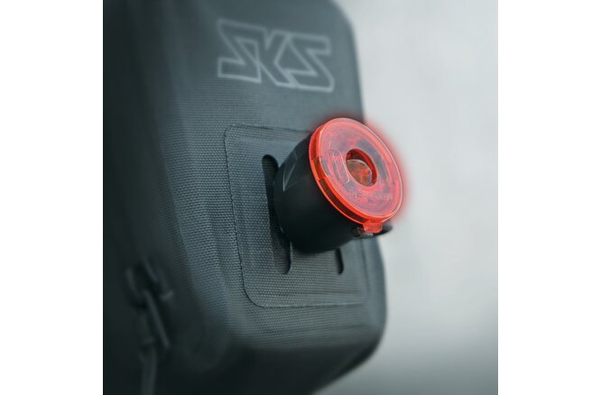 SKS Satteltasche Race Saddle Bag L 750 ml mit Klettverschluss schwarz