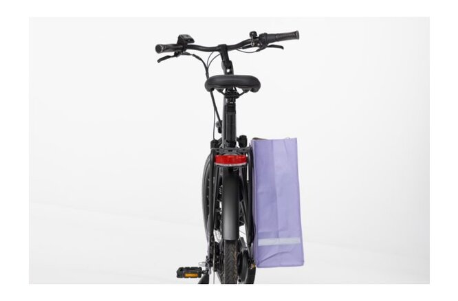 AGU FR Foldable Tote Bike Bag lilac