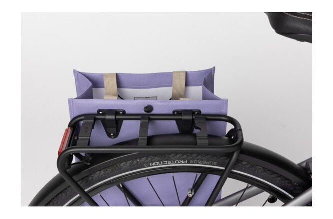 AGU FR Foldable Tote Bike Bag lilac