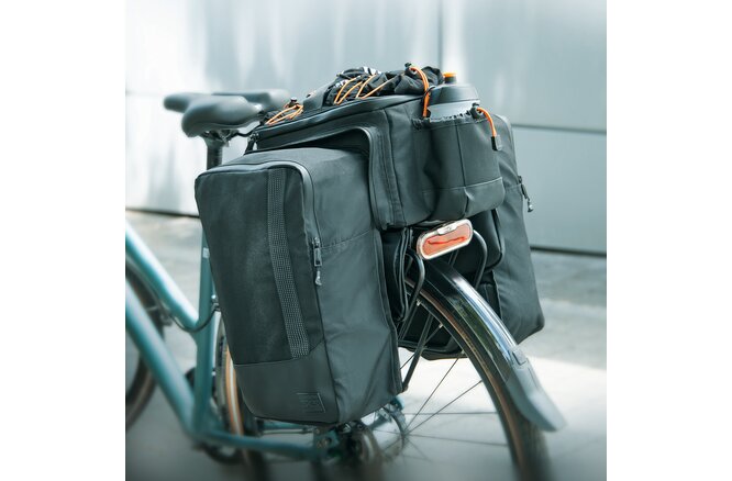 SKS Gepäckträgertasche Infinity Urban Trunkbag XL Klettstraps... ohne Adapter schwarz