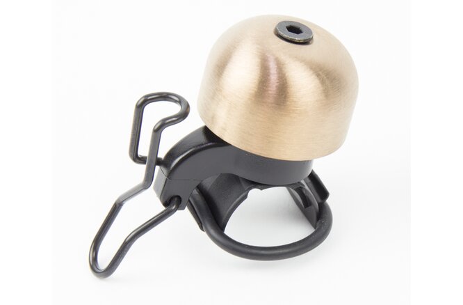 Widek Glocke Paperclip XXL Neu-Silber Befestigung mit Gummiring... 22-32mm kupfer- schwarz auf Karte