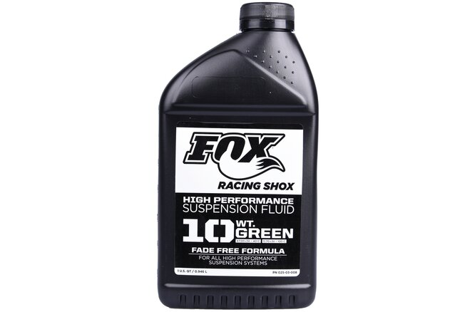 FOX Oil AM FOX Suspension Fluid 32oz. 10 WT green