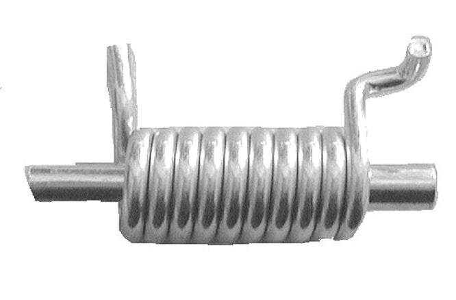 Pletscher Ersatzfeder mit Achse links