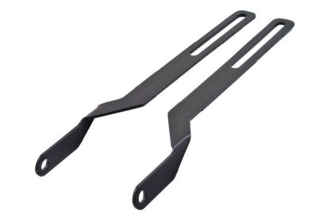 Pletscher Gepäckträgerbefestigung auf Oese per Paar 165 mm schwarz