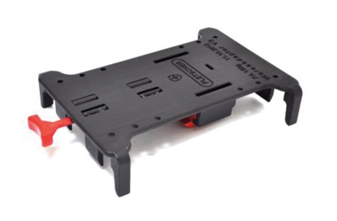 Pletscher Wersa Adapter mit Brücke schwarz