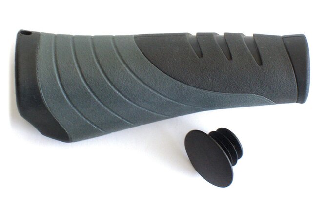 Bike Attitude Lenkergriffe D3 Gel 135x22 mm grau/schwarz