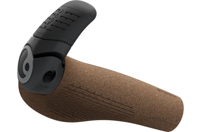 Ergon Lenkergriffe GP2 Evo BioKork Large brown