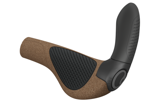 Ergon Lenkergriffe GP4 Evo BioKork Small brown