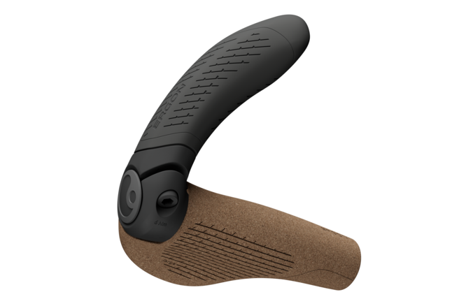 Ergon Lenkergriffe GP4 Evo BioKork Large brown