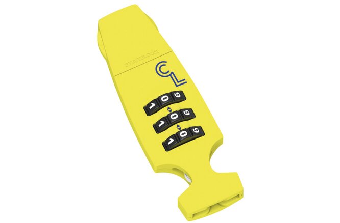 LAZER Cappuccino Lock flash yellow