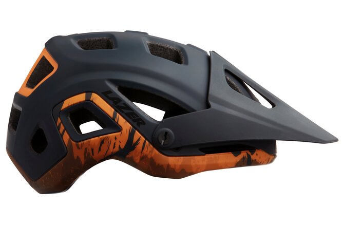 LAZER Unisex MTB Impala MIPS Helm matte cobalt orange