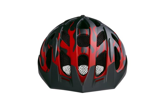 LAZER youth J1 Helm matte big flames