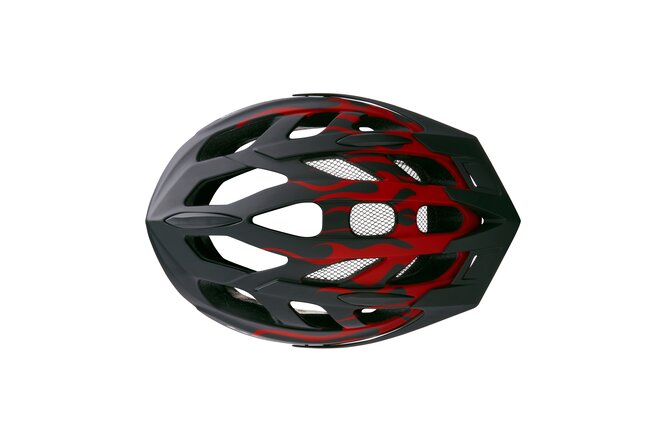 LAZER youth J1 Helm matte big flames
