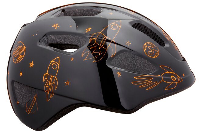 LAZER Kids Pnut KinetiCore Helm flying rocket
