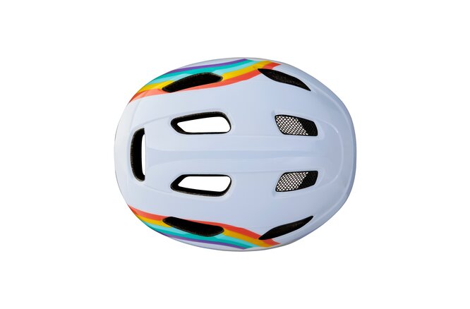 LAZER Kids Pnut KinetiCore Helm rainbow