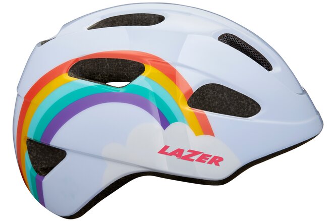LAZER Kids Pnut KinetiCore Helm rainbow