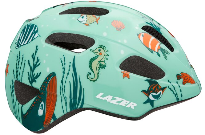 LAZER Kids Pnut KinetiCore Helm sealife