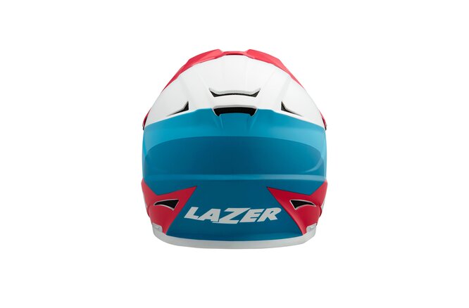 LAZER Unisex Extreme Phoenix+ ASTM Helm white blue red