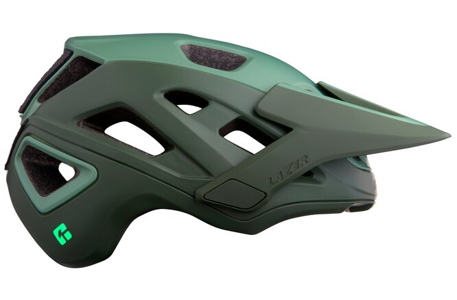 LAZER Unisex MTB Jackal KinetiCore Helm matte dark green