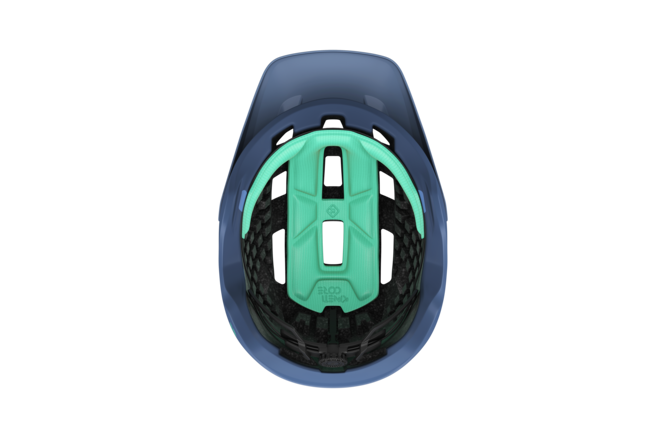 LAZER Unisex MTB Coyote KinetiCore Helm cosmic berry blue